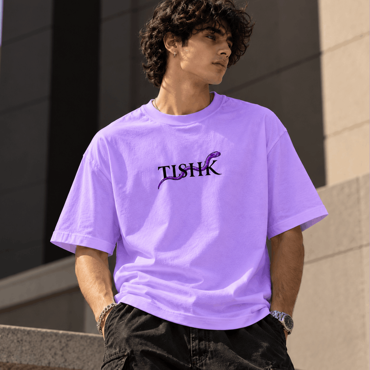 Dragon Skull Oversized Tee