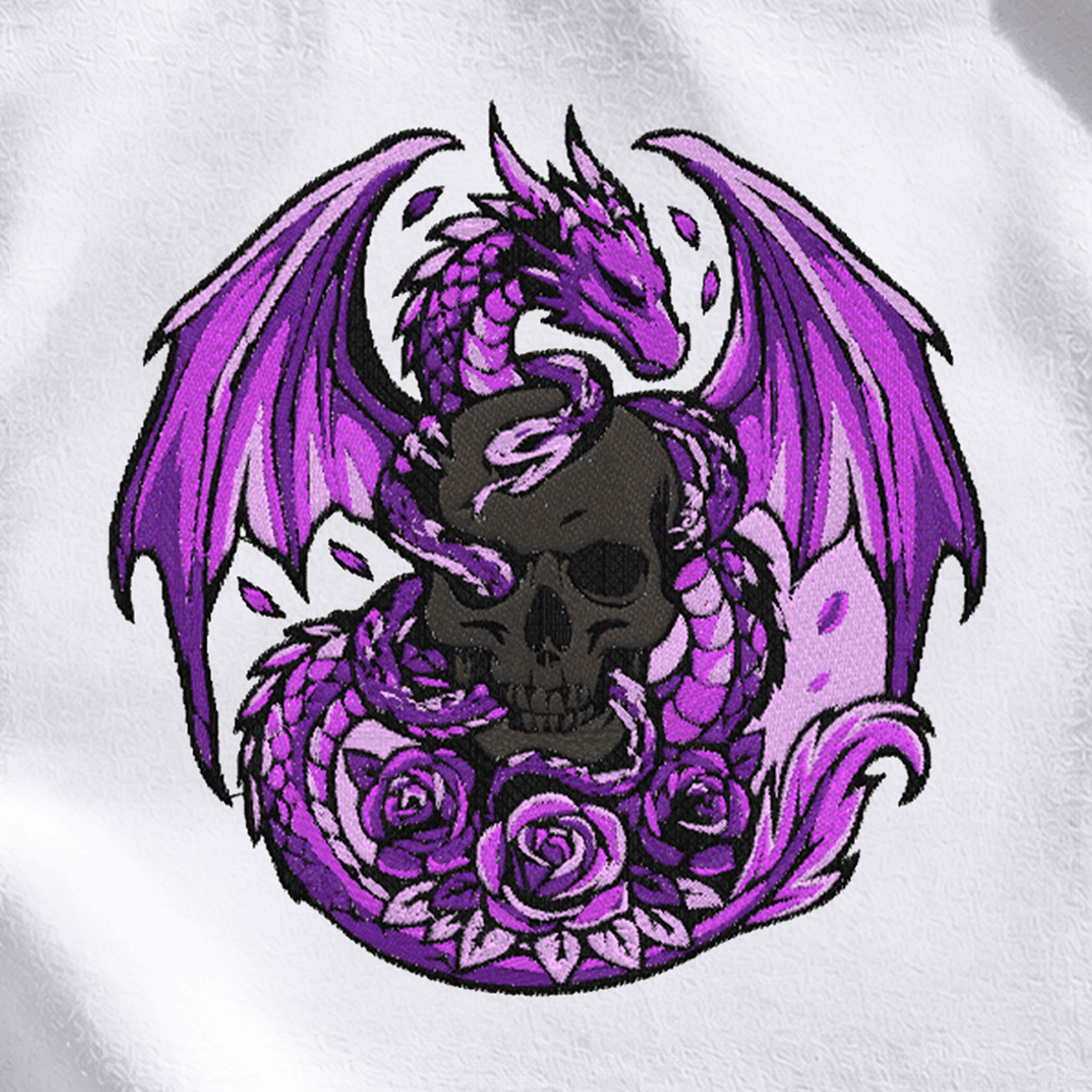 Dragon Skull Oversized Tee