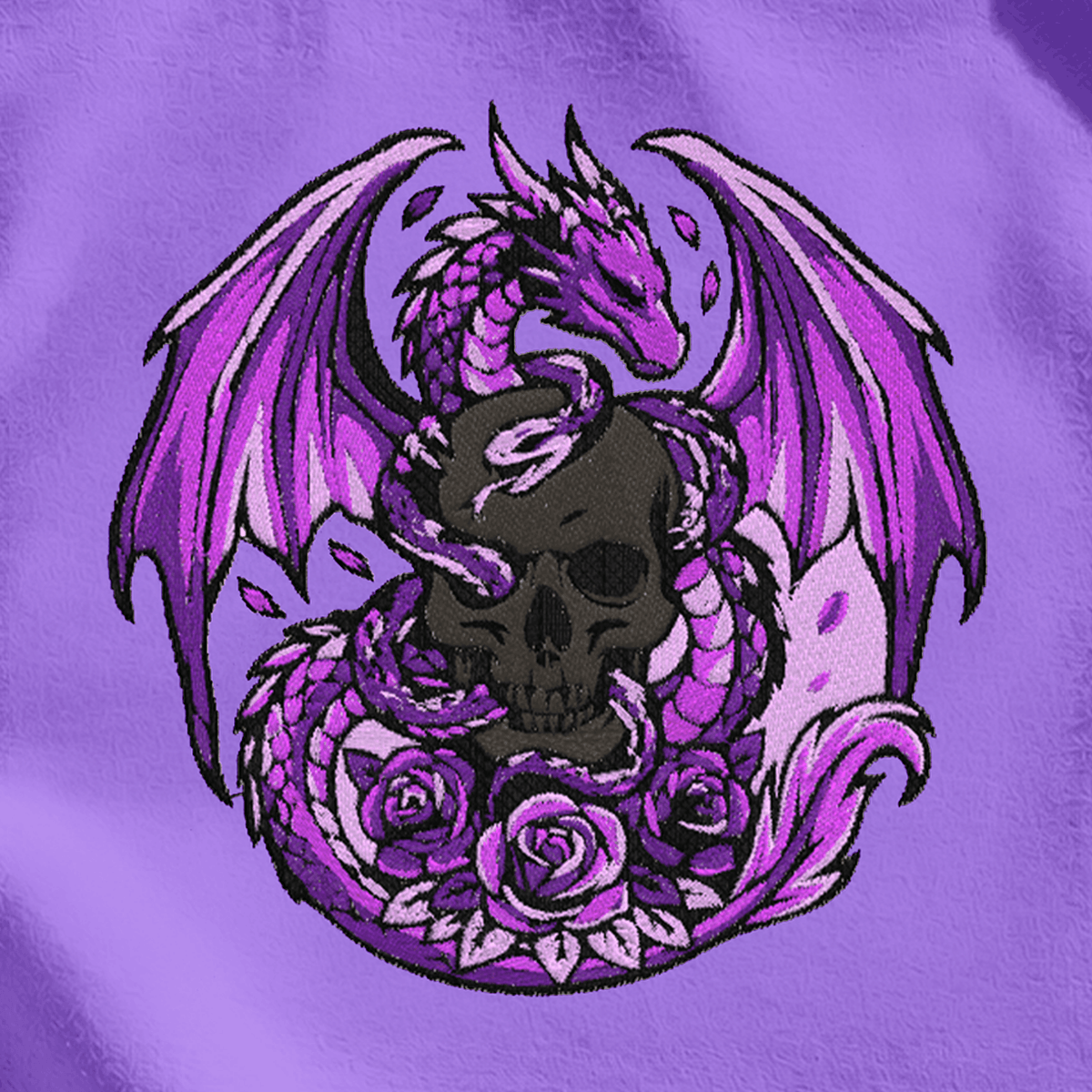 Dragon Skull Oversized Tee