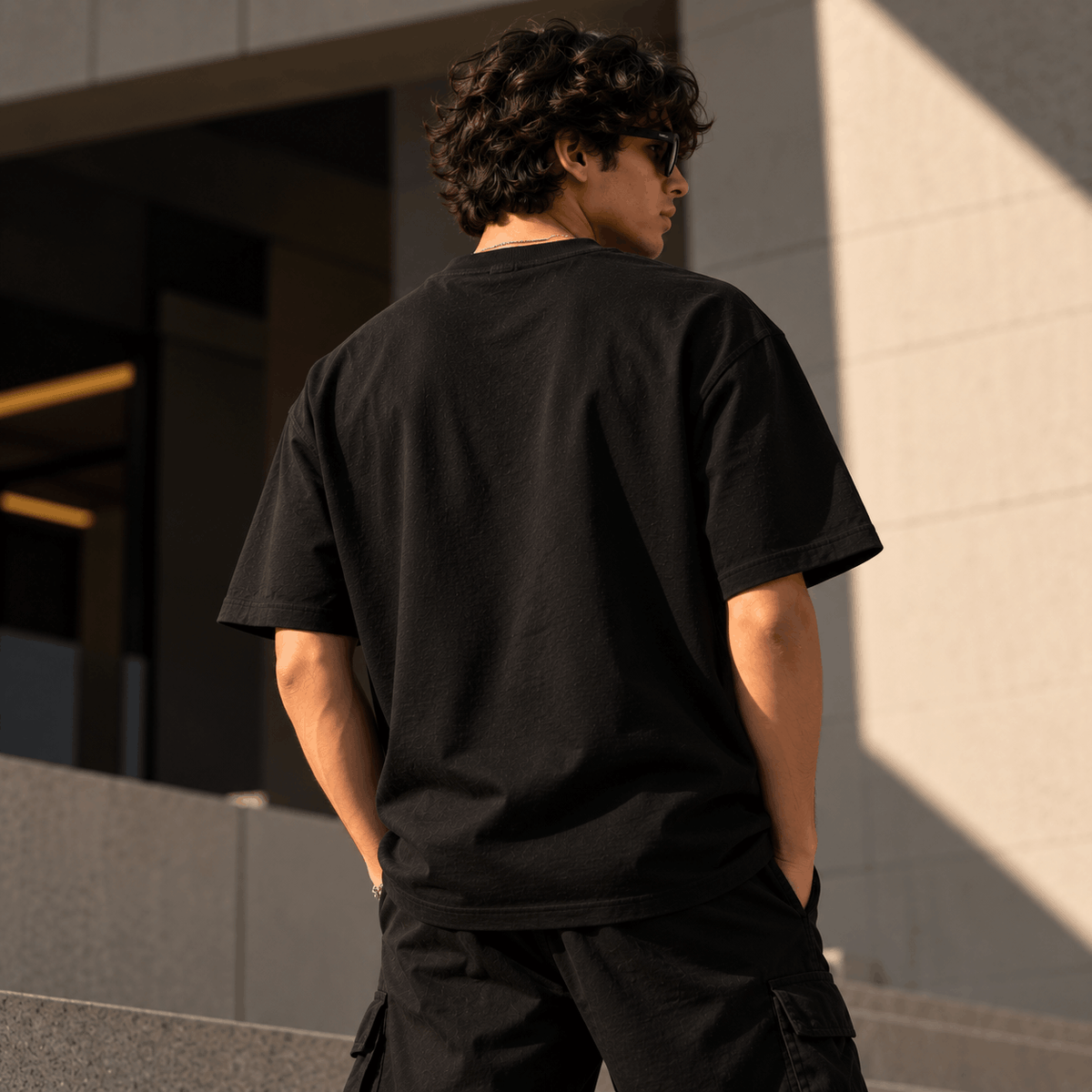 WILD SOUL - Live Forever Oversized Embroidered Tee